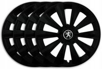 KOŁPAKI 14'' PEUGEOT - 107 206 306 405 CZARNE DLC