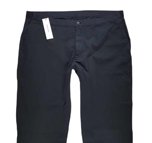 Męskie spodnie Calvin Klein -Modern Twill K10K110662 czarne 2XLT - W46/L30 na Arena.pl