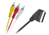 KPO2716-1,5 Kabel EURO - 3 x RCA 1,5m