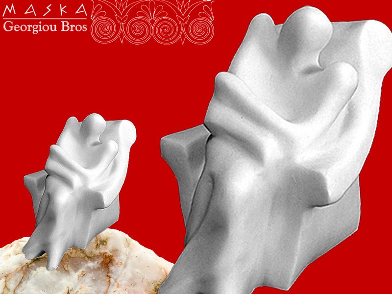 Figura nowoczesna -alabaster grecki zdjęcie 1