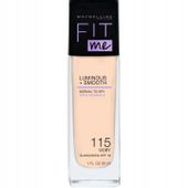 MAYBELLINE FIT ME LUMINOUS + SMOOTH PODKŁAD 115
