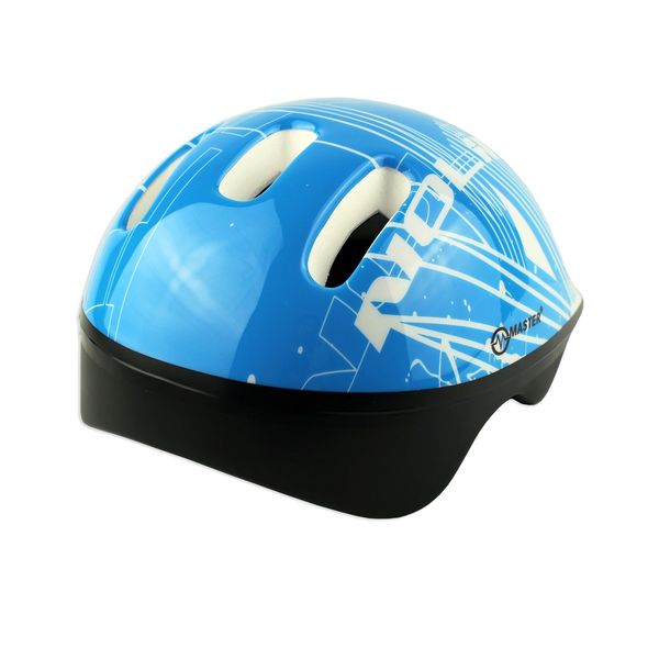 kask rowerowy master flip - xs - niebieski zdjęcie 3
