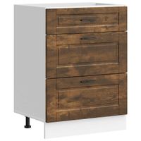 Szafka kuchenna dolna, Porto, przydymiony dąb