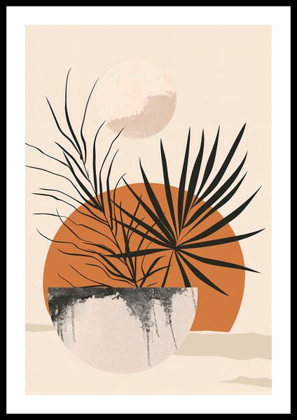 Plakat 40x60cm Palmowy Zachód zdjęcie 3