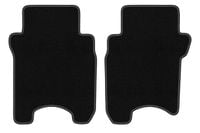Dywaniki welurowe tylne Honda Jazz II 2002-2007 hatchback czarne