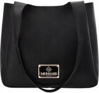 Monnari Torba Typu Shopper Duża Torebka Damska Na Ramię Klasyczna Czarna