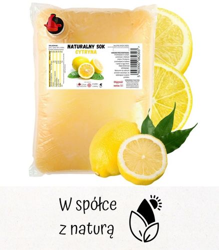 SOK Z CYTRYNY 100% CYTRYN TŁOCZONY CYTRYNOWY NFC 5 na Arena.pl