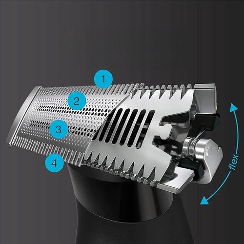 GOLARKA HYBRYDOWA TRYMER DO BRODY BRAUN 5 XT FLEX 4D 360° WET&DRY+ 2 na Arena.pl