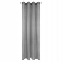 Firana gotowa na przelotkach REBECCA 140x250 Eurofirany stalowa