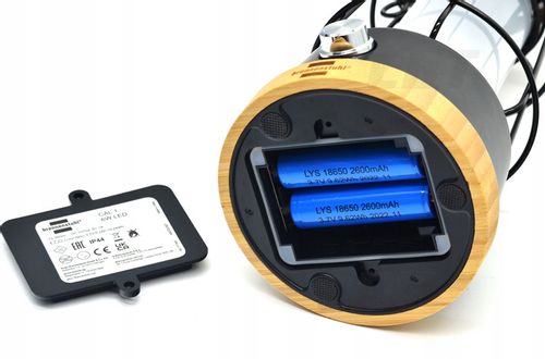 LAMPKA KEMPINGOWA LATARKA AKUMULATOROWA POD NAMIOT POWERBANK USB IP44 75H na Arena.pl