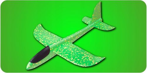 12X SAMOLOT STYROPIANOWY SZYBOWIEC RZUTKA SAMOLOTY ZE STYROPIANU DLA DZIECI na Arena.pl