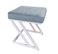 Pufa ZETA LOFT taboret podnóżek podstawa biała BL06