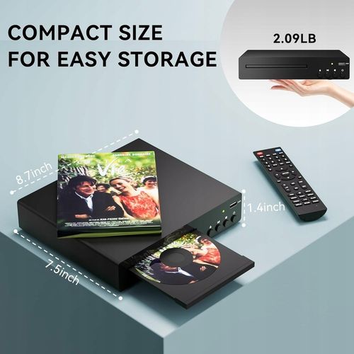 Odtwarzacz DVD i CD, HDMI 1080P dla wszystkich regionów obsługa PAL/NTSC na Arena.pl