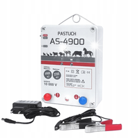 POMELAC ELEKTRYZATOR PASTUCH ELEKTRYCZNY UNIWERSALNY AS-4900 12V 3200MJ