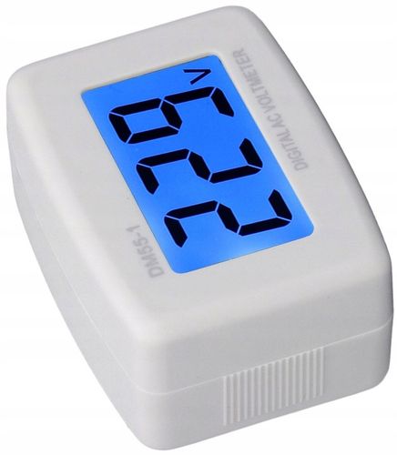 Cyfrowy woltomierz tester miernik napięcia w sieci w gniazdku AC 80-300V na Arena.pl