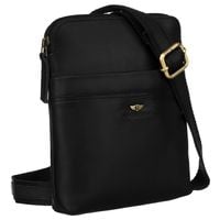 skórzana torebka męska na ramię vintage - peterson