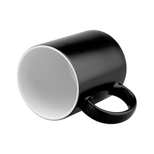 Kubek Magiczny Czarny Matowy Sublimacja Termotransfer na Arena.pl