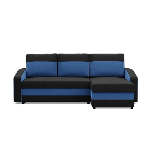 Narożnik uniwersalny, mikrofaza, AURELO, 231x140x92, granatowy | TYLETEGOTU na Arena.pl