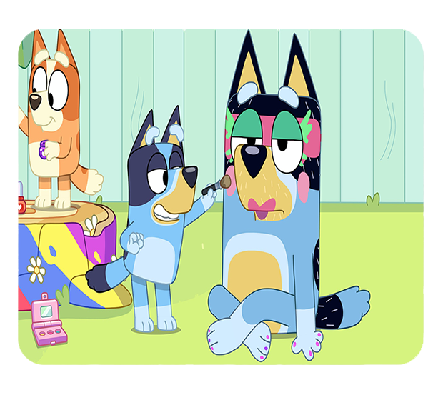 Podkładka pod myszkę Bluey zdjęcie 1