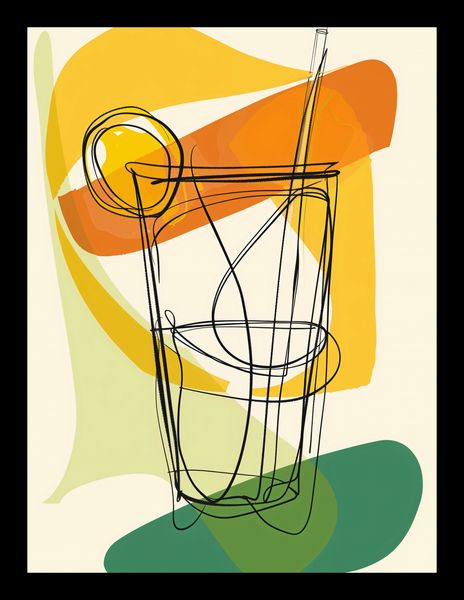 Plakat 15x20cm Koktajl Artystyczny zdjęcie 2