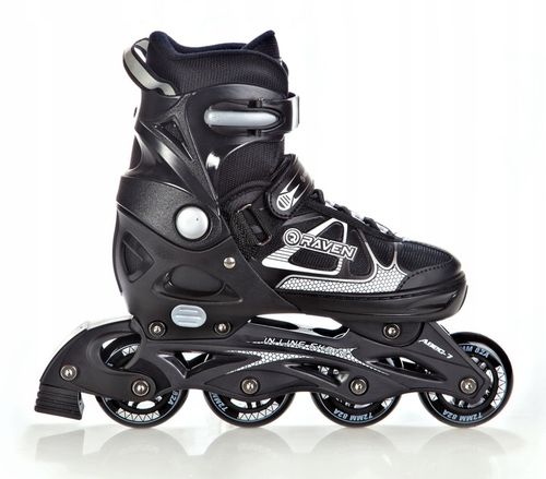 Rolko-Wrotki 3w1 Regulowane RAVEN Spirit Black/White 40-43 na Arena.pl