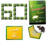 Zestaw 60 Lep na Myszy Szczury Myszołapka Mocna Łapka Lep Silny Klej