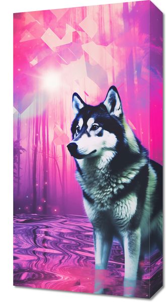 Obraz 30x60cm Wilczy Duch zdjęcie 1