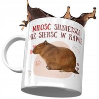 Kubek Kapibara Na Urodziny Imieniny Prezent Z Nadrukiem Ze Zdjęciem