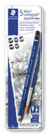 zestaw ołówków lumograph aquarell 5 sztuk staedtler w metalowym