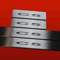 Listwa progowa CITROEN C5 MK2 Stal nierdzewna 304 mat 4szt