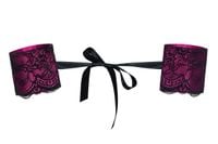 Koronkowe Kajdanki Obsessive - Roseberry One Size (uniwersalny)