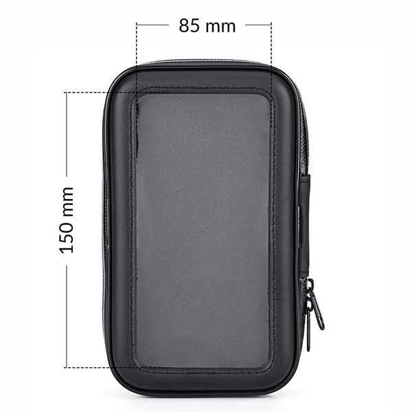 Torba Na Telefon Do Motoru Roweru 5,5 Cala Heckermann Bk1 Small zdjęcie 7
