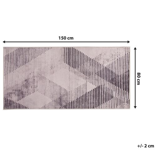 Dywan 80 x 150 cm różowy KALE na Arena.pl