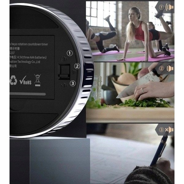 Baseus Stoper Minutnik Timer Cyfrowy Magnetyczny zdjęcie 5