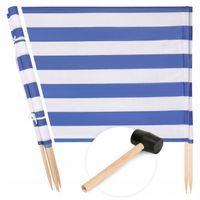 Parawan plażowy 10 M z młotkiem Długi Kotwica GARRONDA Producent POLSKI