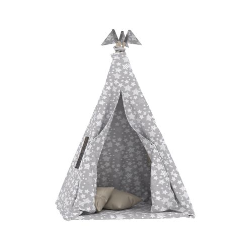 namiot tipi bawełniany - gwiazdozbiór szary MALPISZON.PL na Arena.pl