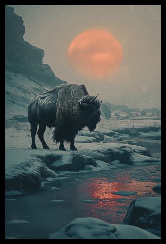 Plakat 30x45cm Żubrowy Monolit na Arena.pl