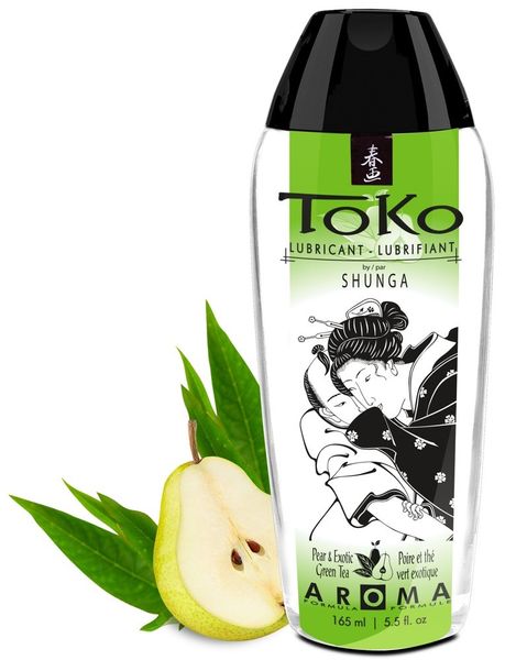 Lubrykant Toko Aroma Pear & Exotic Green Tea 165Ml Shunga zdjęcie 1