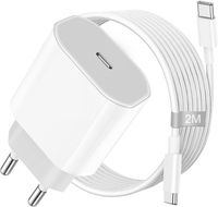 Kabel 2m Szybka Ładowarka Sieciowa MFi USB-C do Apple iPhone 15 | iPhone 16