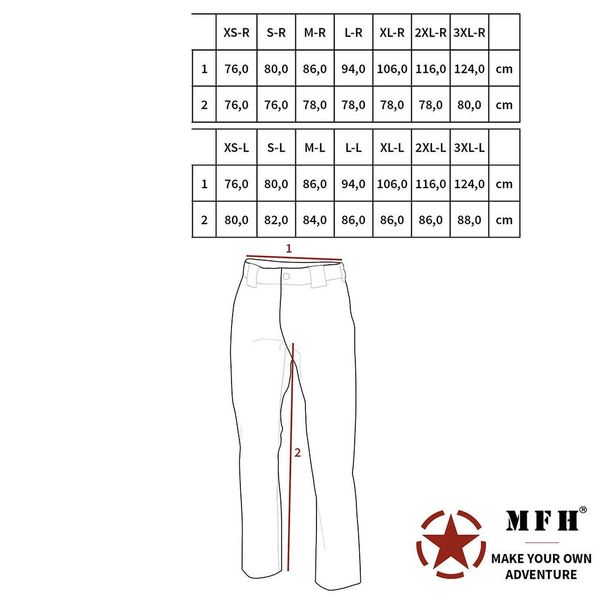 Spodnie Polowe M 95 CZ Tarn L zdjęcie 4