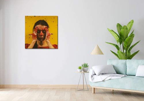 Obraz 70x70cm Dotyk Ekspresji Własnej na Arena.pl