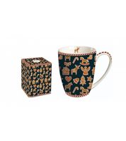 KUBEK DUO ŚWIĘTA PIERNIKI NA PREZENT 360 ML