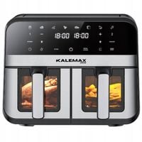 FRYTKOWNICA BEZTŁUSZCZOWA PODWÓJNA FRYTOWNICA 9L AIRFRYER DWUKOMOROWA