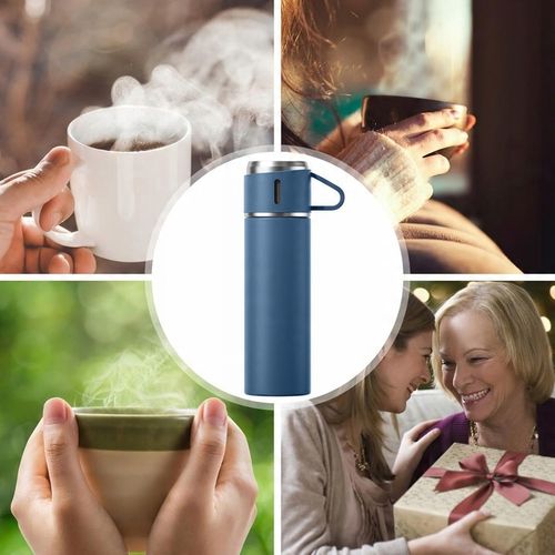 TERMOS STAL NIERDZEWNA BUTELKA PICIA BUTELKA TERMICZNA GORĄCE ZIMNE NAPOJE na Arena.pl