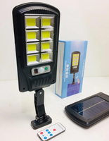 Lampa solarna ogrodowa uliczna natynkowa BK-120-8COB