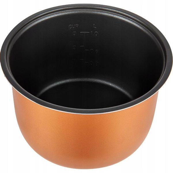 Garnek do gotowania ryżu warzyw RYŻOWAR 0,6L 360W srebrny Sencor SRM 0650SS zdjęcie 7