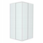 kabina prysznicowa kwadratowa 80x80 biała PLEKSA