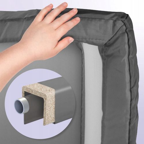 Duży Kojec dziecięcy łóżeczko Plac zabaw z podłogą Suchy basen 150x200 na Arena.pl