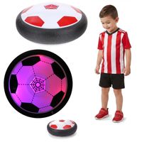 Latająca Piłka Nożna Świecąca CymberGaj Hoverball  Poduszkowiec dla Dzieci - Czerwony