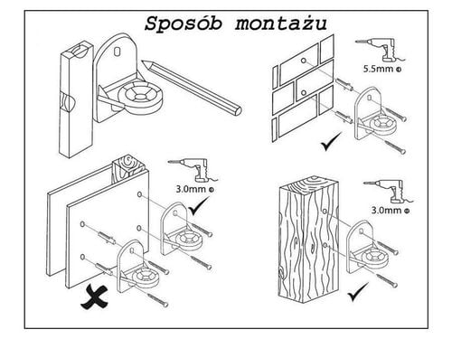 ŚCIENNY UCHWYT GŁOŚNIKOWY 3D GŁOŚNIK BYDGOSZCZ na Arena.pl